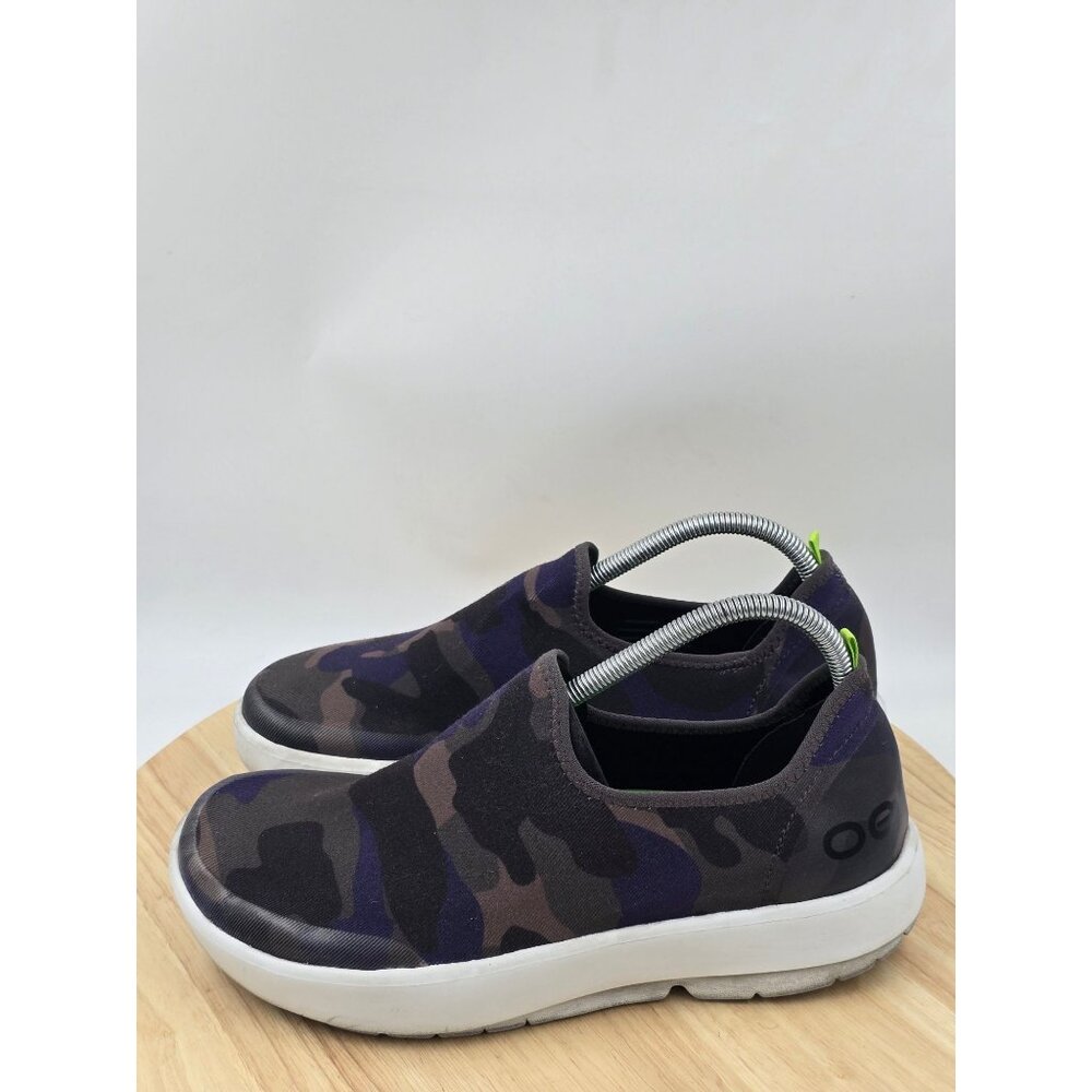 Oofos Oomg Eezee Low Loafers Sneakers Shoes Womens Size 10 Camo - Picture 2 of 8